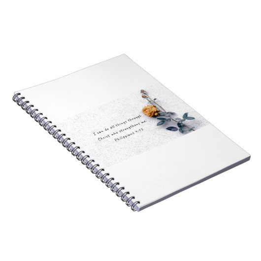 Ik kan alle dingen doen via Christ Notitieboek (Rechterzijde)