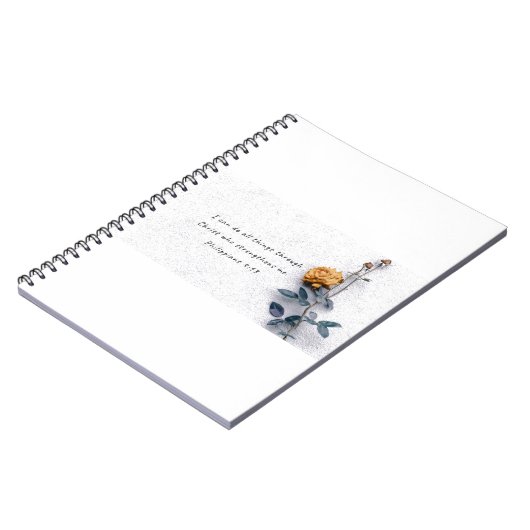 Ik kan alle dingen doen via Christ Notitieboek (Linkerzijde)