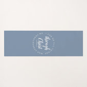 Ik kan alle dingen doen via Christus tekst Dusty B Yogamat (Achterkant (horizontaal))