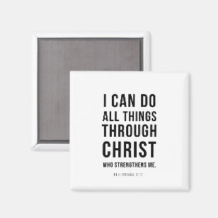 Ik kan alle dingen Filippenzen 4:13 Magneet