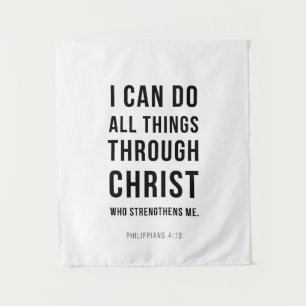 Ik kan alle dingen Filippenzen 4:13 Wandkleed