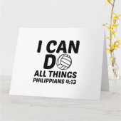 IK KAN ALLE DINGEN VOLLEYBALL DOEN KAART (Gele Bloem)