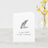 Ik kan alleen zeggen dat ik van je hou kaart (Gele Bloem)