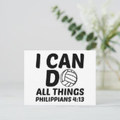 IK KAN ALLEMAAL VOLLEYBAL DOEN BRIEFKAART (Staand voorkant)