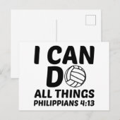 IK KAN ALLEMAAL VOLLEYBAL DOEN BRIEFKAART (Voorkant / Achterkant)