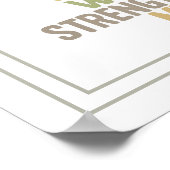 Ik kan alles Bijbelvers Filippenzen 4:13 Poster (Hoek)