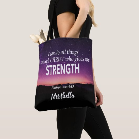 IK KAN ALLES CHRISTELIJK DOEN TOTE BAG (Dichtbij)