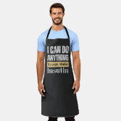 Ik kan alles doen behalve insuline grappig maken schort (Gedragen)