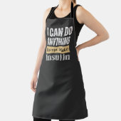 Ik kan alles doen behalve insuline grappig maken schort (Insitu)