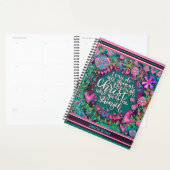 Ik kan alles doen bijbelvers bloemen planner (Display)