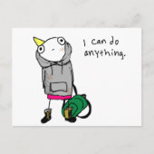 Ik kan alles doen. briefkaart (Voorkant)
