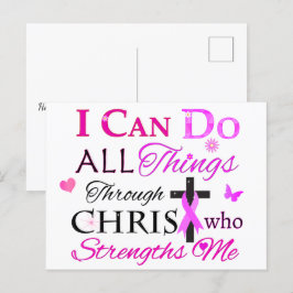 IK KAN ALLES DOEN DOOR CHRIST BRIEFKAART