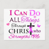 IK KAN ALLES DOEN DOOR CHRIST BRIEFKAART (Voorkant)