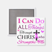 IK KAN ALLES DOEN DOOR CHRIST MAGNEET (Voorkant / Achterkant)