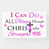 IK KAN ALLES DOEN DOOR CHRIST SPANDOEK (Horizontaal)