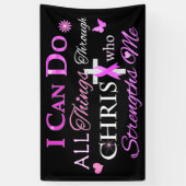 IK KAN ALLES DOEN DOOR CHRIST SPANDOEK (Verticaal)