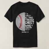 Ik kan alles doen door Christus 3 T-shirt (Design voorkant)