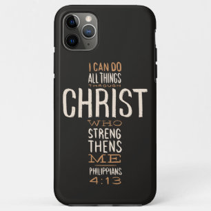 Ik kan alles doen door Christus Bijbelvers Case-Mate iPhone Case