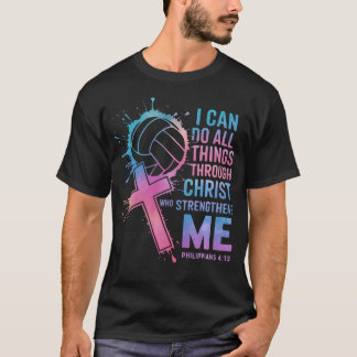 Ik kan alles doen door Christus die me sterkt T-shirt