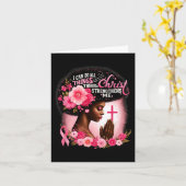 Ik kan alles doen door Christus die sterft Kaart (Gele Bloem)