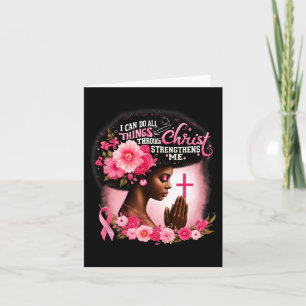 Ik kan alles doen door Christus die sterft Kaart