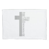 Ik kan alles doen door Christus die sterft Kussensloop (Voorkant)