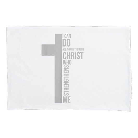 Ik kan alles doen door Christus die sterft Kussensloop (Voorkant)