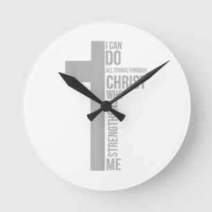 Ik kan alles doen door Christus die sterft Ronde Klok