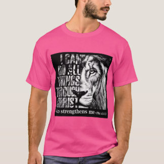 Ik kan alles doen door Christus die sterft T-shirt