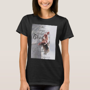Ik kan alles doen door Christus die sterft T-shirt