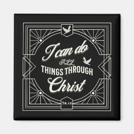 Ik kan alles doen door Christus Magneet