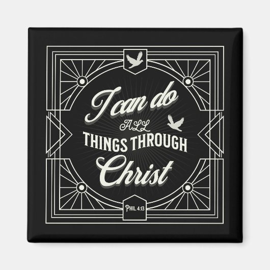 Ik kan alles doen door Christus Magneet (Voorkant)