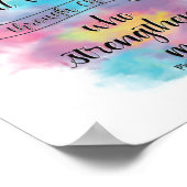 Ik kan alles doen door Christus Poster (Hoek)