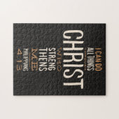 Ik kan alles doen door de Bijbel Verse Legpuzzel (Horizontaal)