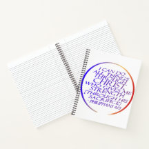 Ik kan alles doen door de Bijbelse Verse van Chris