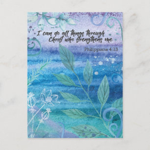 Ik kan alles doen door het Briefkaart van Christus