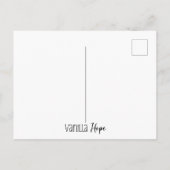 Ik kan alles doen door het Briefkaart van Christus (Achterkant)