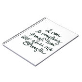 Ik kan alles doen - Inspirerend laptop Notitieboek (Linkerzijde)