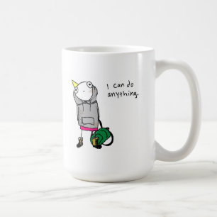 Ik kan alles doen. koffiemok