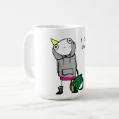 Ik kan alles doen. koffiemok (Voorkant links)