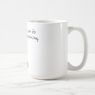 Ik kan alles doen. koffiemok