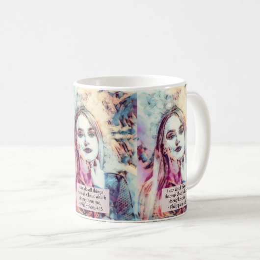 Ik kan alles doen koffiemok (Voorkant rechts)