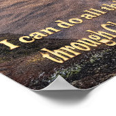 ik kan alles doen met christ poster (Hoek)