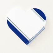 Ik kan alles doen met Christelijke Blauwe Tekst Notitieboek (Achterkant)