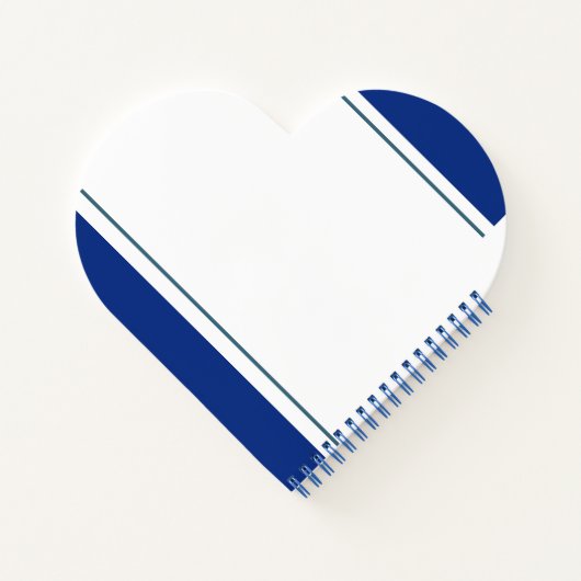 Ik kan alles doen met Christelijke Blauwe Tekst Notitieboek (Achterkant)