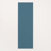 Ik kan alles doen met Christelijke Blauwe Tekst Yogamat (Achterkant)