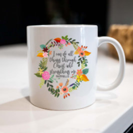 Ik kan alles doen met Christelijke Filippijnen Koffiemok