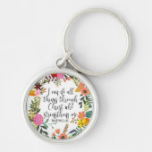 Ik kan alles doen met Christelijke Filippijnen Sleutelhanger (Voorkant)