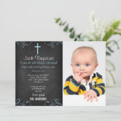 Ik kan alles doen met Christus Baby Kaart (Staand voorkant)