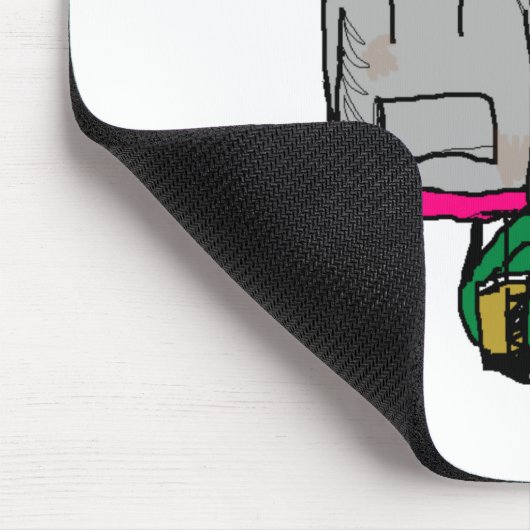 Ik kan alles doen. muismat (Hoek)